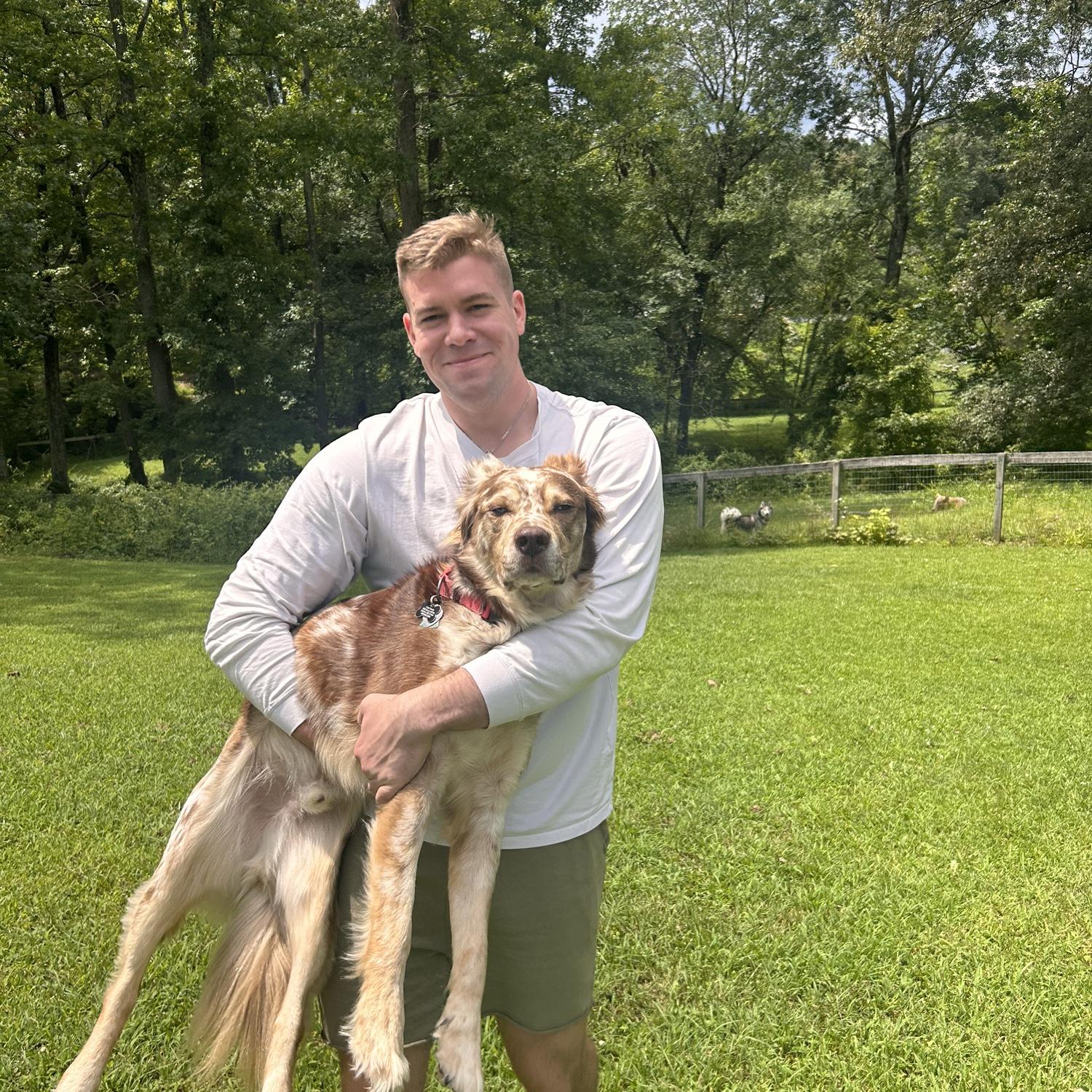 Moose adjusting to his new home