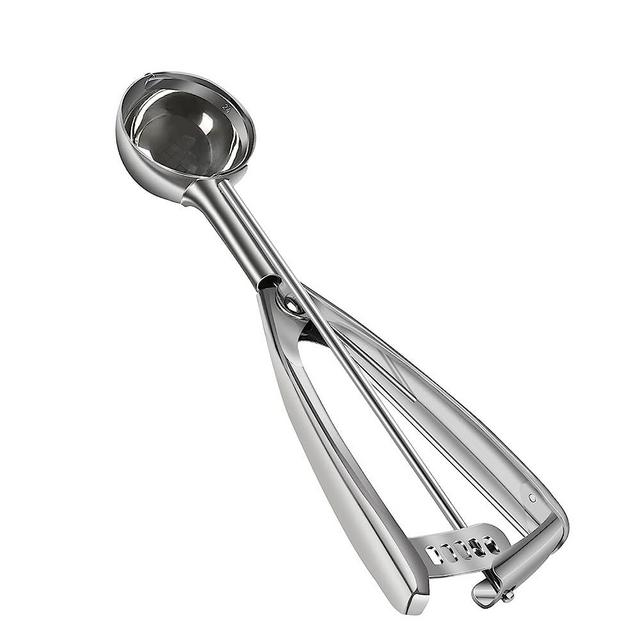 Lemonsoda Stainless Steel Utility Ice Scoop - Rustproof Metal | 11.4 Inches, Size: Large, Silver