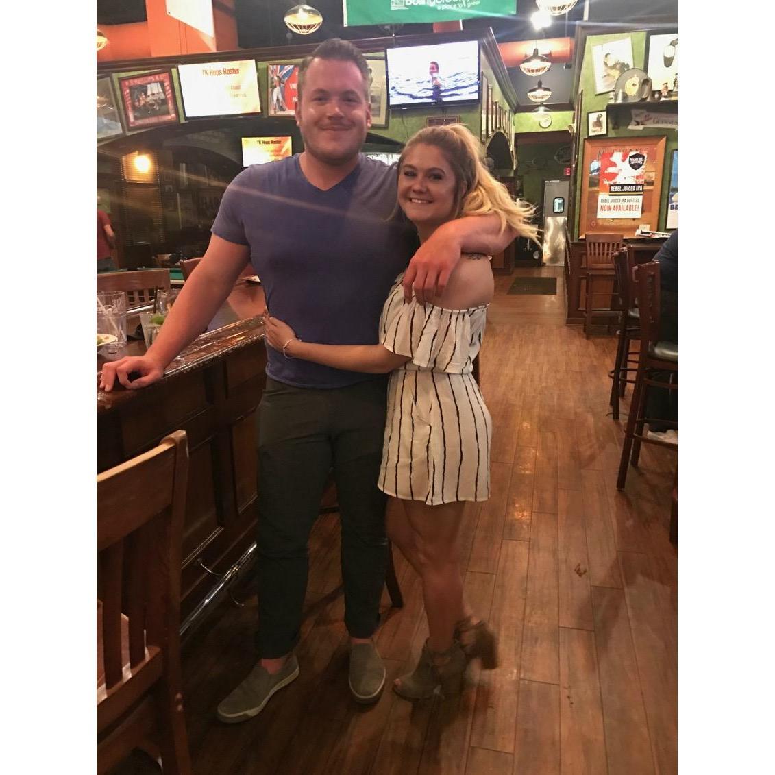 Pat's first time seeing Kathleen sing!