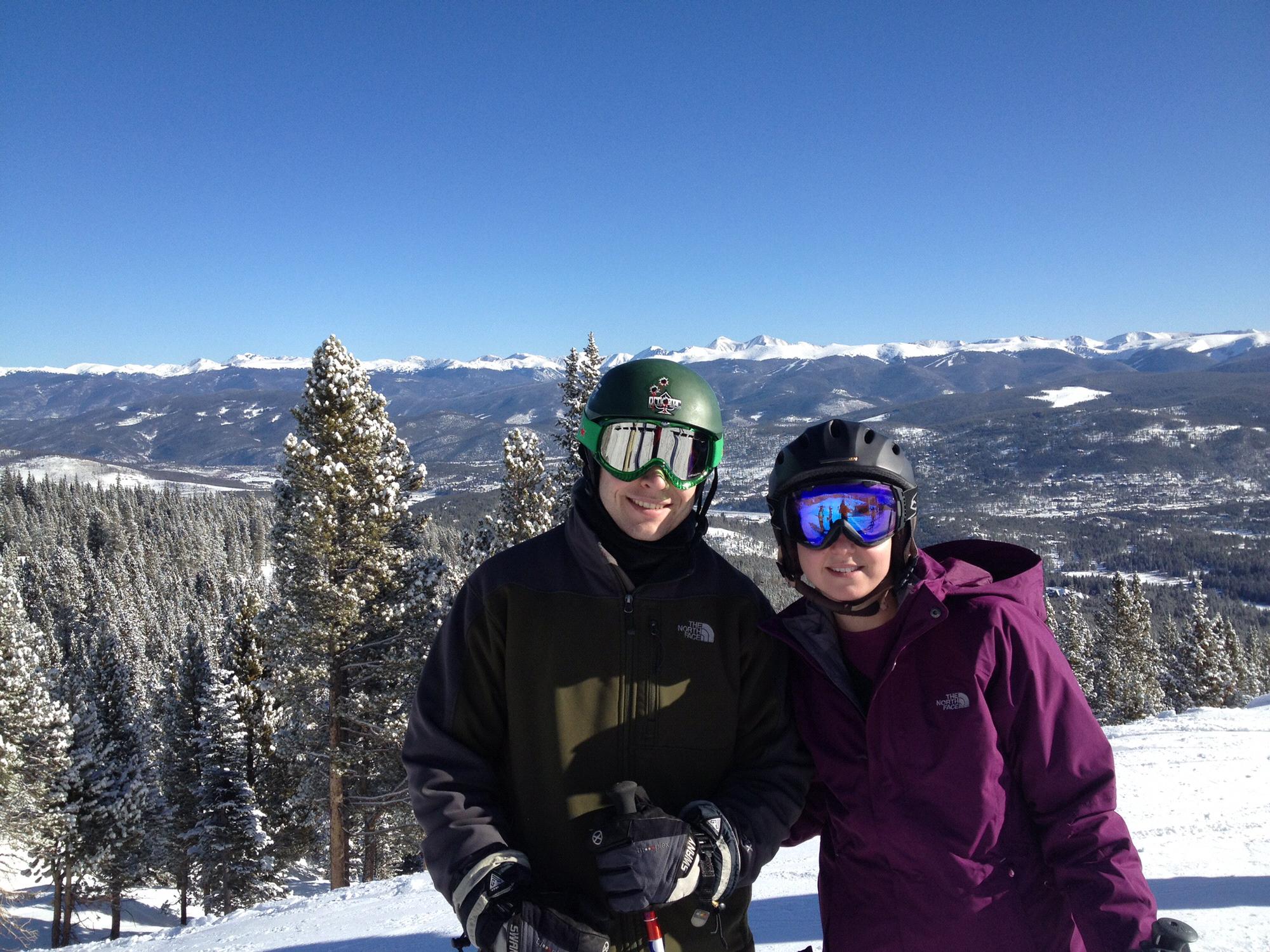 Skiing in Breckenridge, CO (2013)