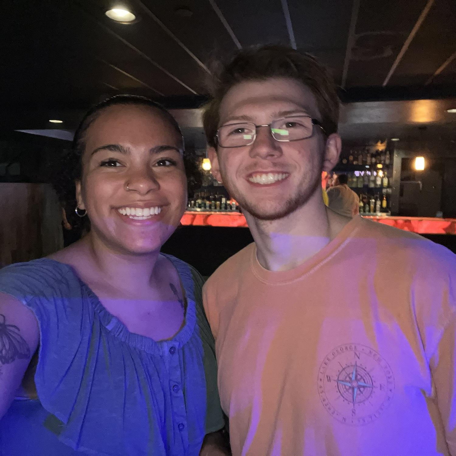 Our first concert together to see Big Time Rush at the Armory in 2022.