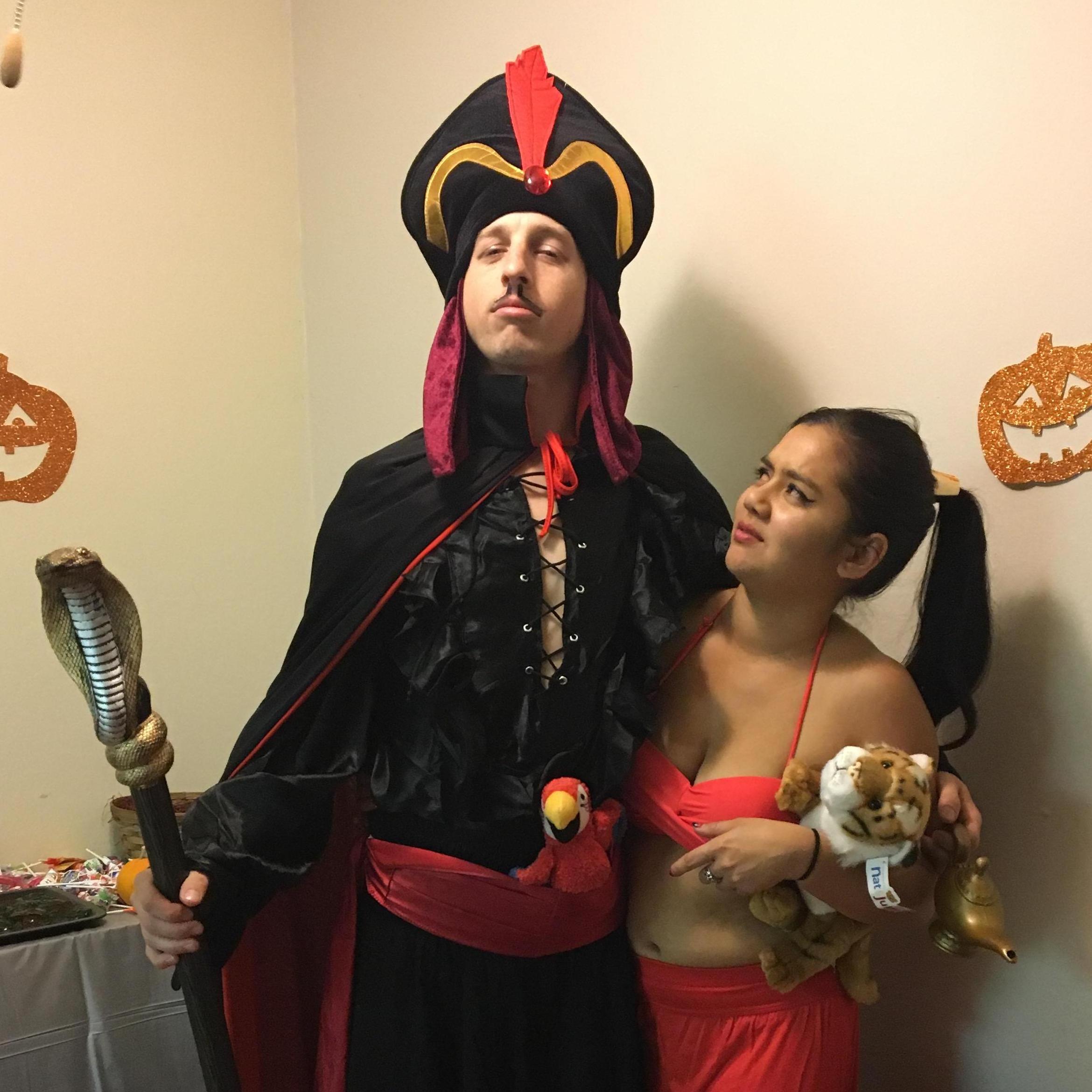 Their Halloween costumes have never been the conventional type