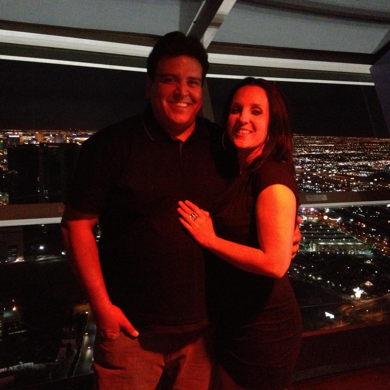 Our first Vegas trip- Dinner at the Stratosphere!