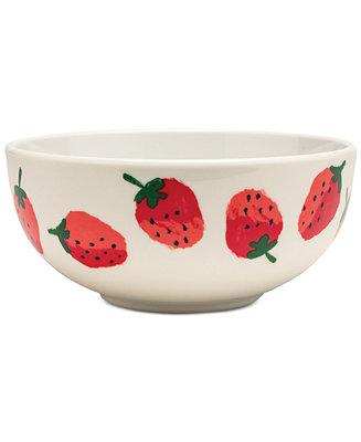Individual Bowl, Strawberries