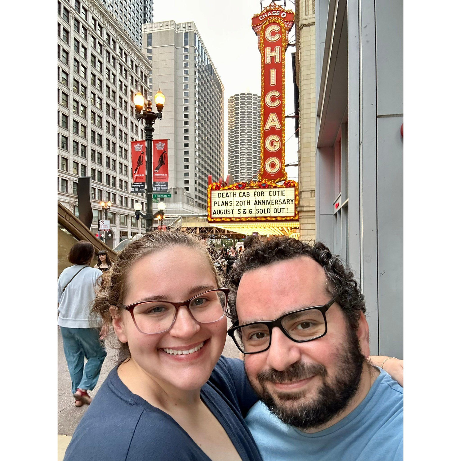 One of many summer concerts we saw together