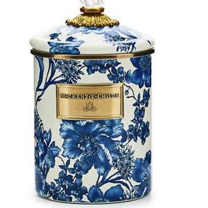 Mackenzie Childs Royal English Garden Medium Canister