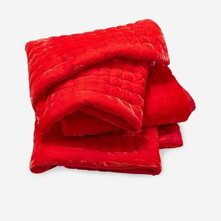 Luminous Velvet Throw