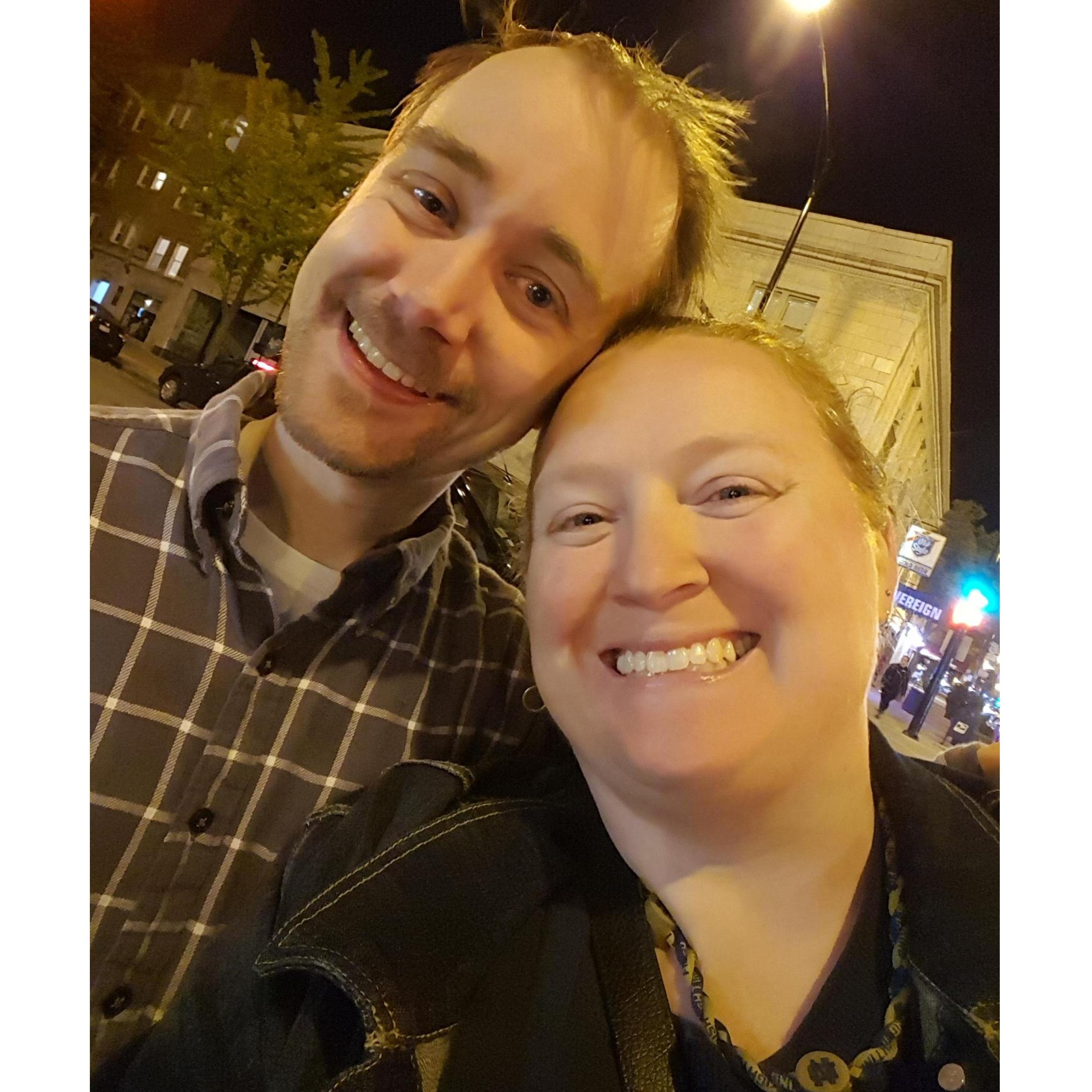 He asked me if "[I] would make [him] the happiest man East of the Mississippi."