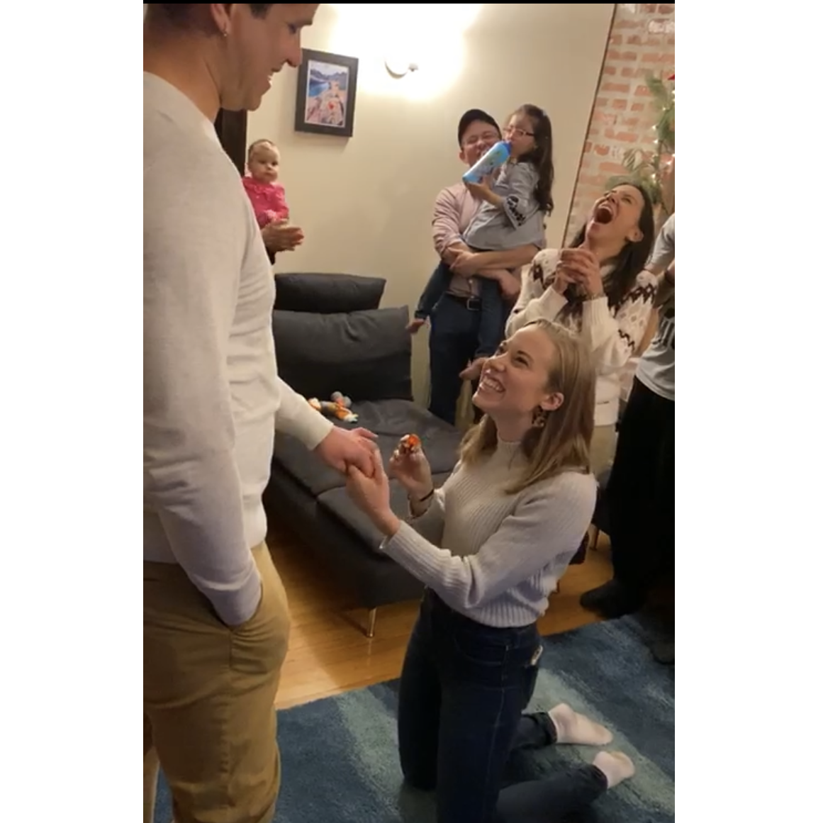 I got in on the proposal action and asked Lenin to marry me back. Look at that giant candy rock!