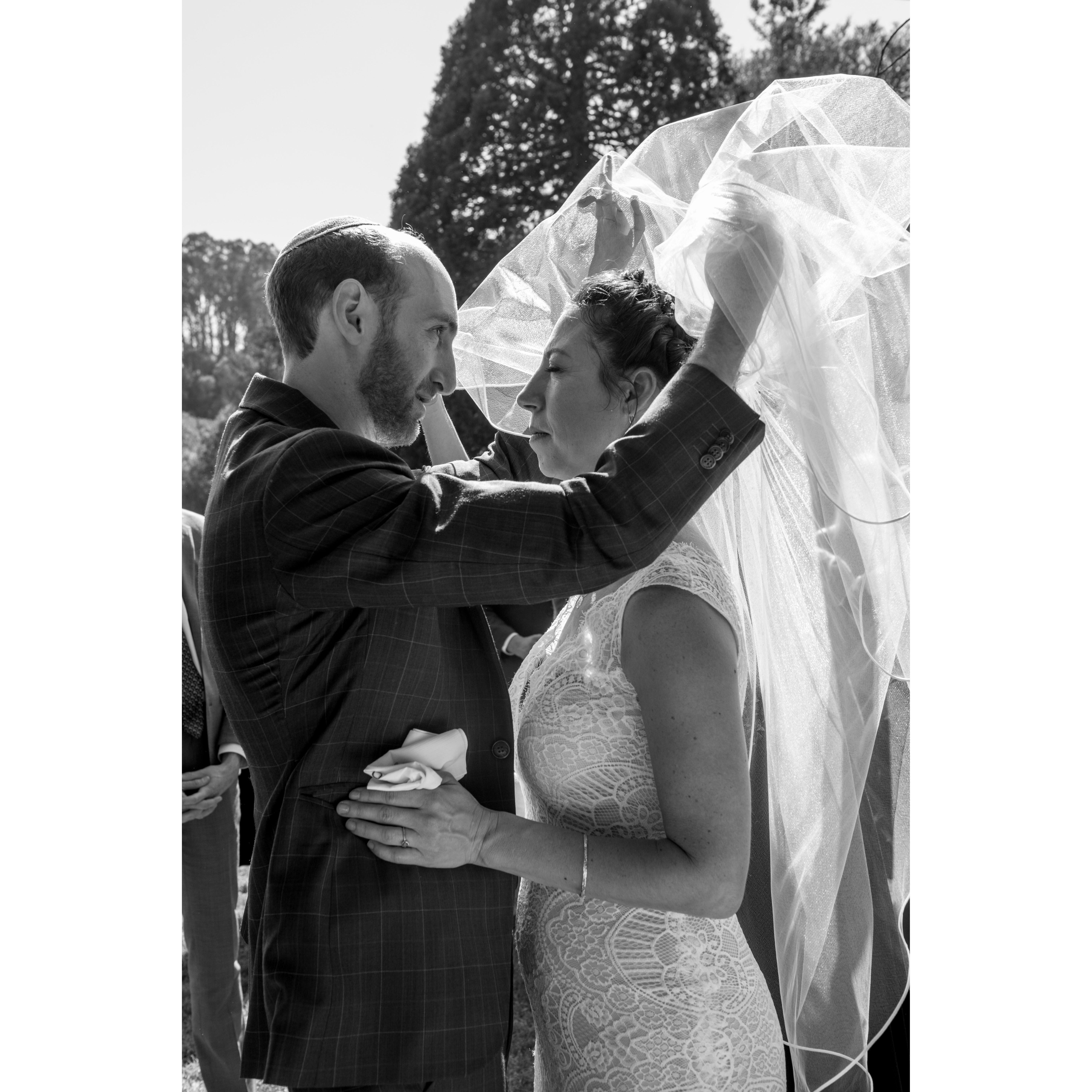 The veiling of the bride