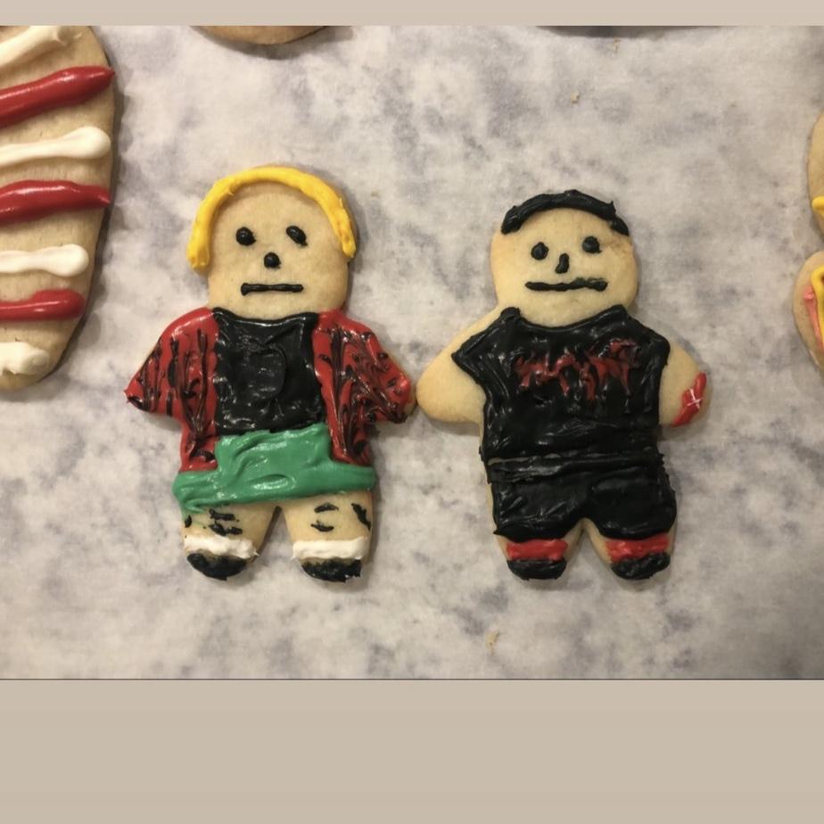 Us in gingerbread form