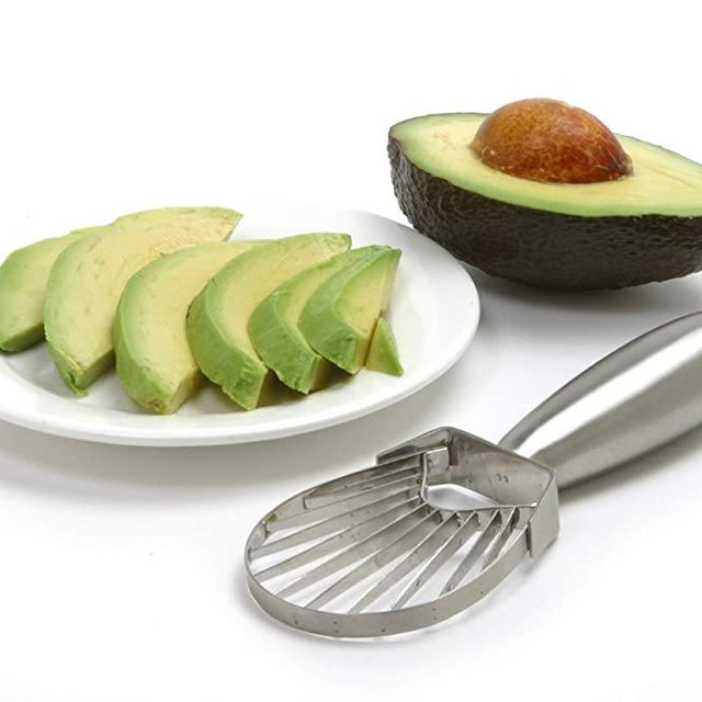 Norpro Stainless Steel Avocado Slicer, One Size, As Shown