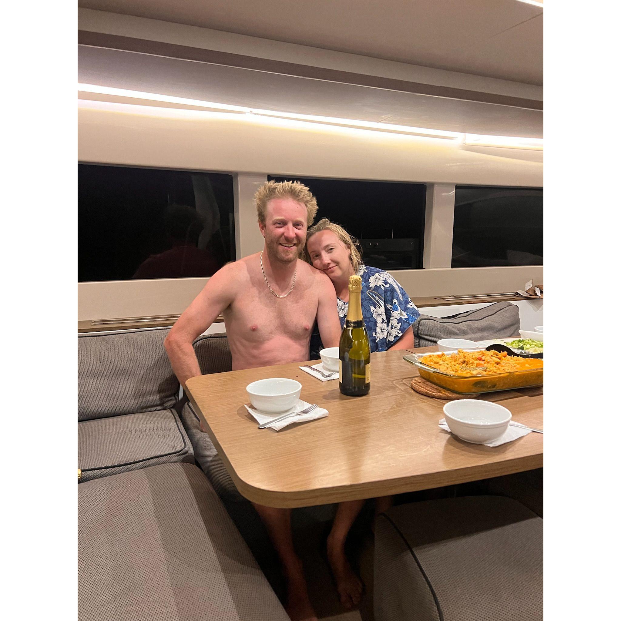 Night before we got engaged