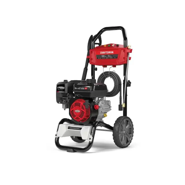 CRAFTSMAN 3300-PSI 2.5-GPM Cold Water Gas Pressure Washer with Briggs & Stratton CARB