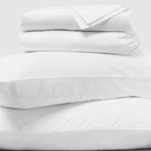 Saatva Organic Sateen Sheet Set- King Size