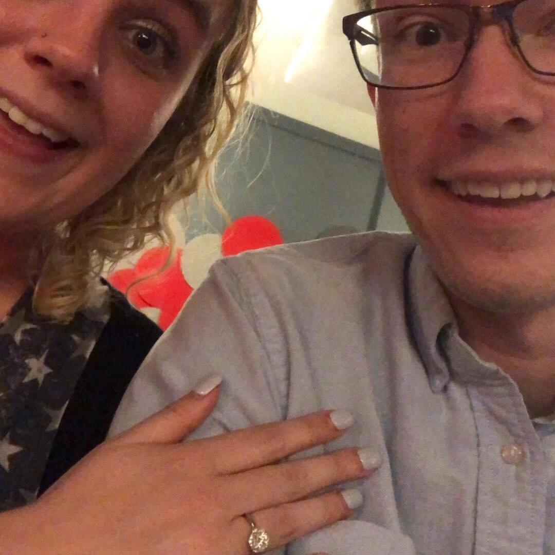 We're engaged! (August 2018)