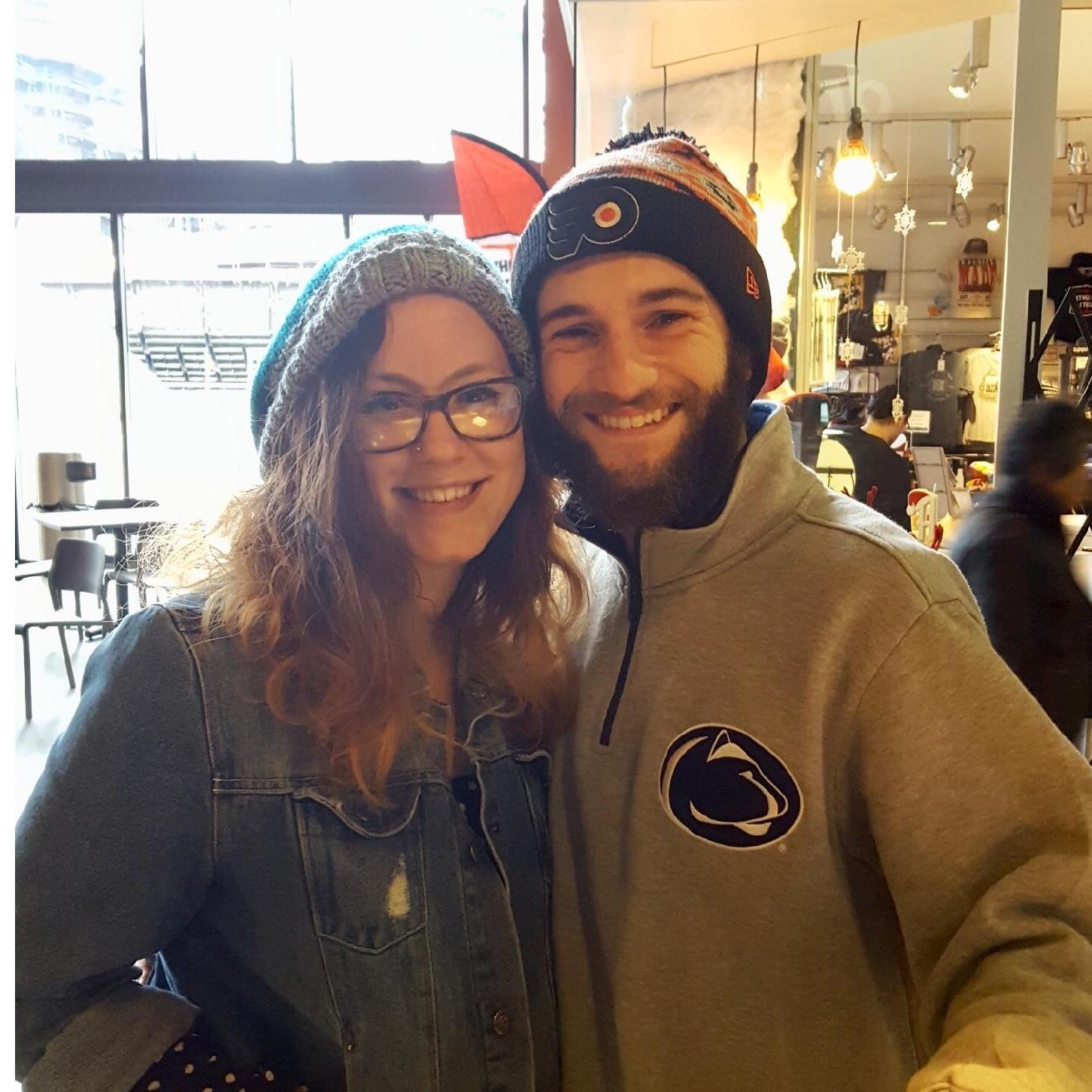 Our first picture together Nov 2017