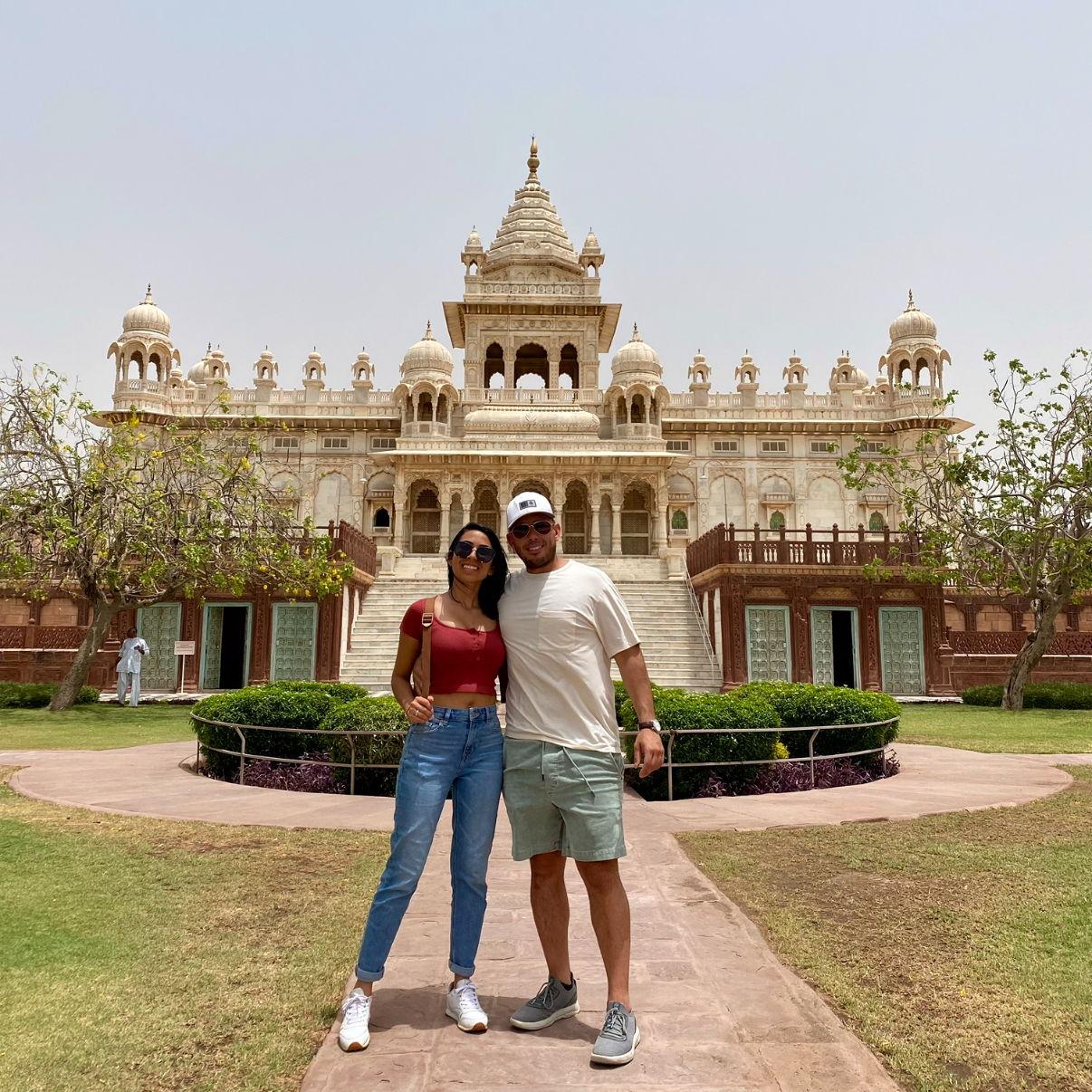 First international trip to India, after dating for only 3 months. May, 2022
