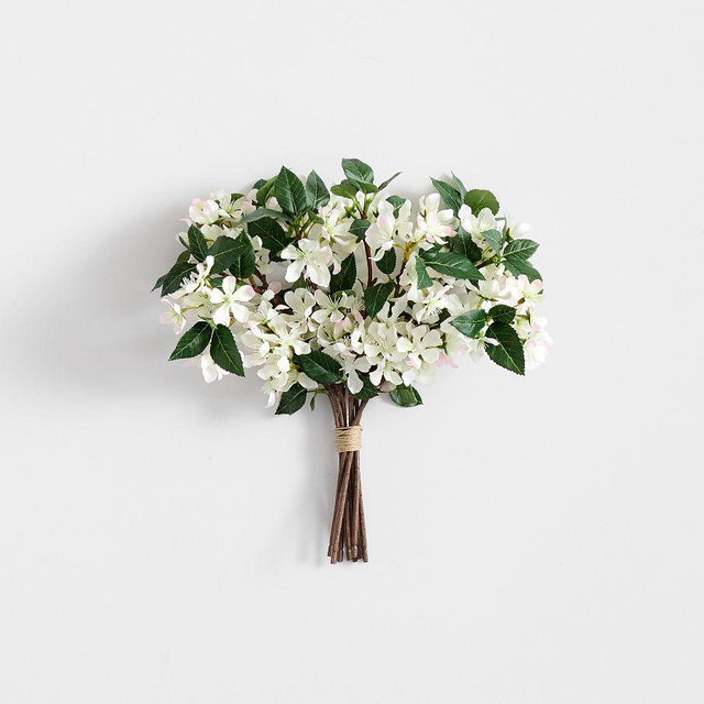 Pale Blush Apple Blossom Bundle 14"