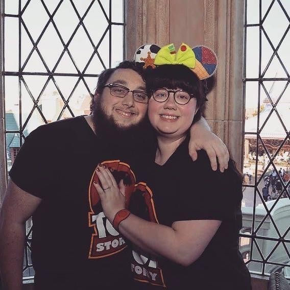 The day he proposed!