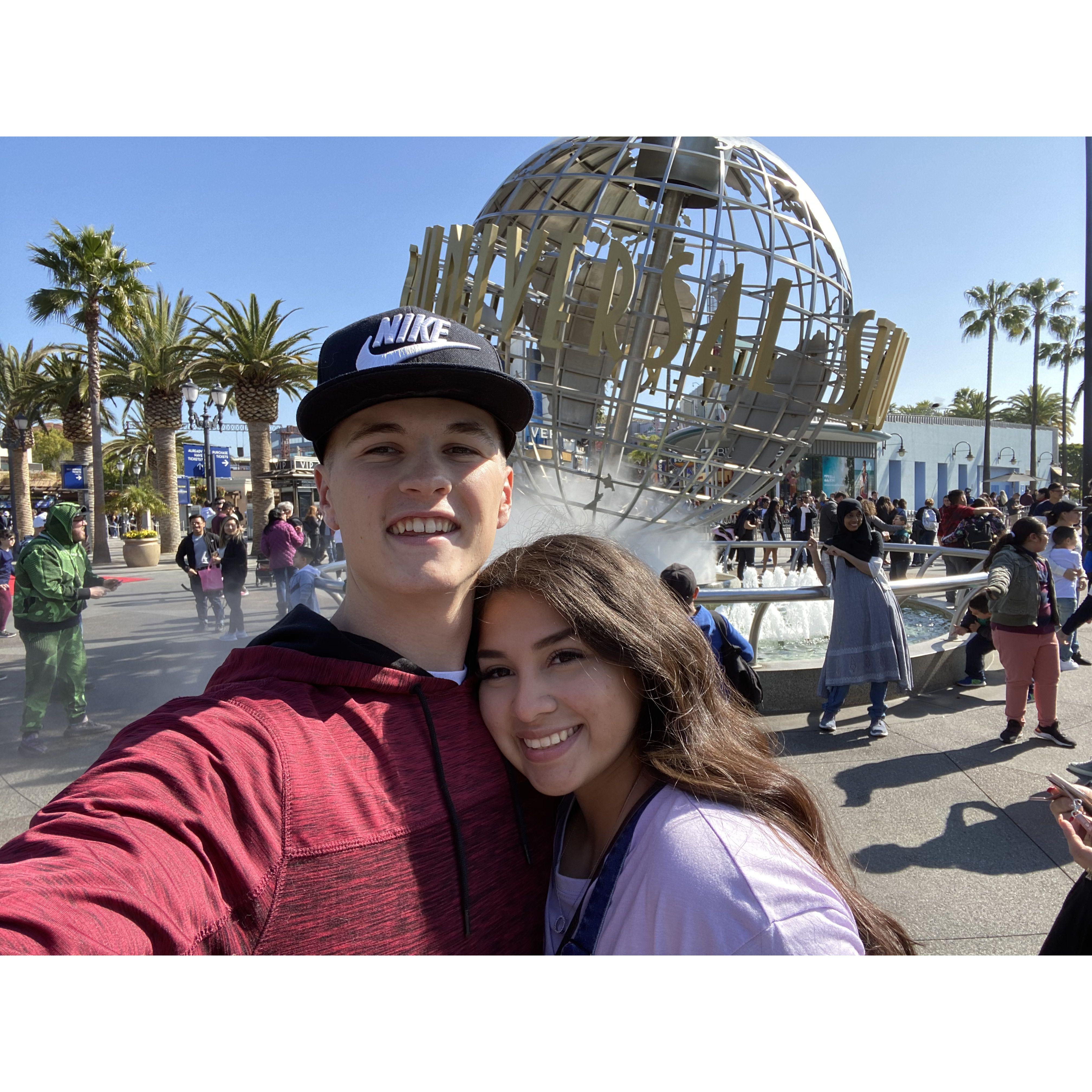 Universal Studios, pre Covid.