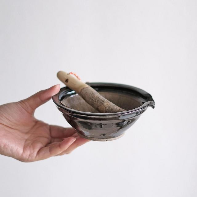 Earthenware Suribachi (Mortar) M