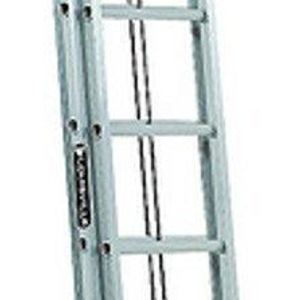 Louisville Ladder AE2220 Aluminum Extension Ladder 300-Pound Capacity, 20-Feet
