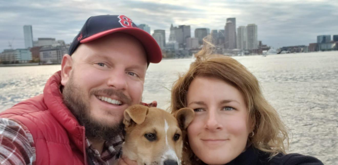 Archie’s first trip to Boston