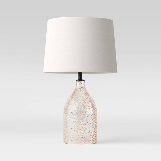 Large Assembled Glass Table Lamp (Includes LED Light Bulb)Clear - Threshold™