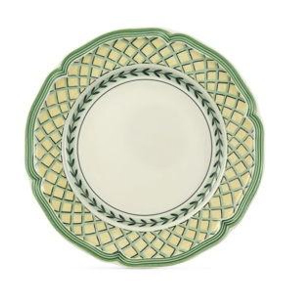 French Garden Salad Plate - Orange