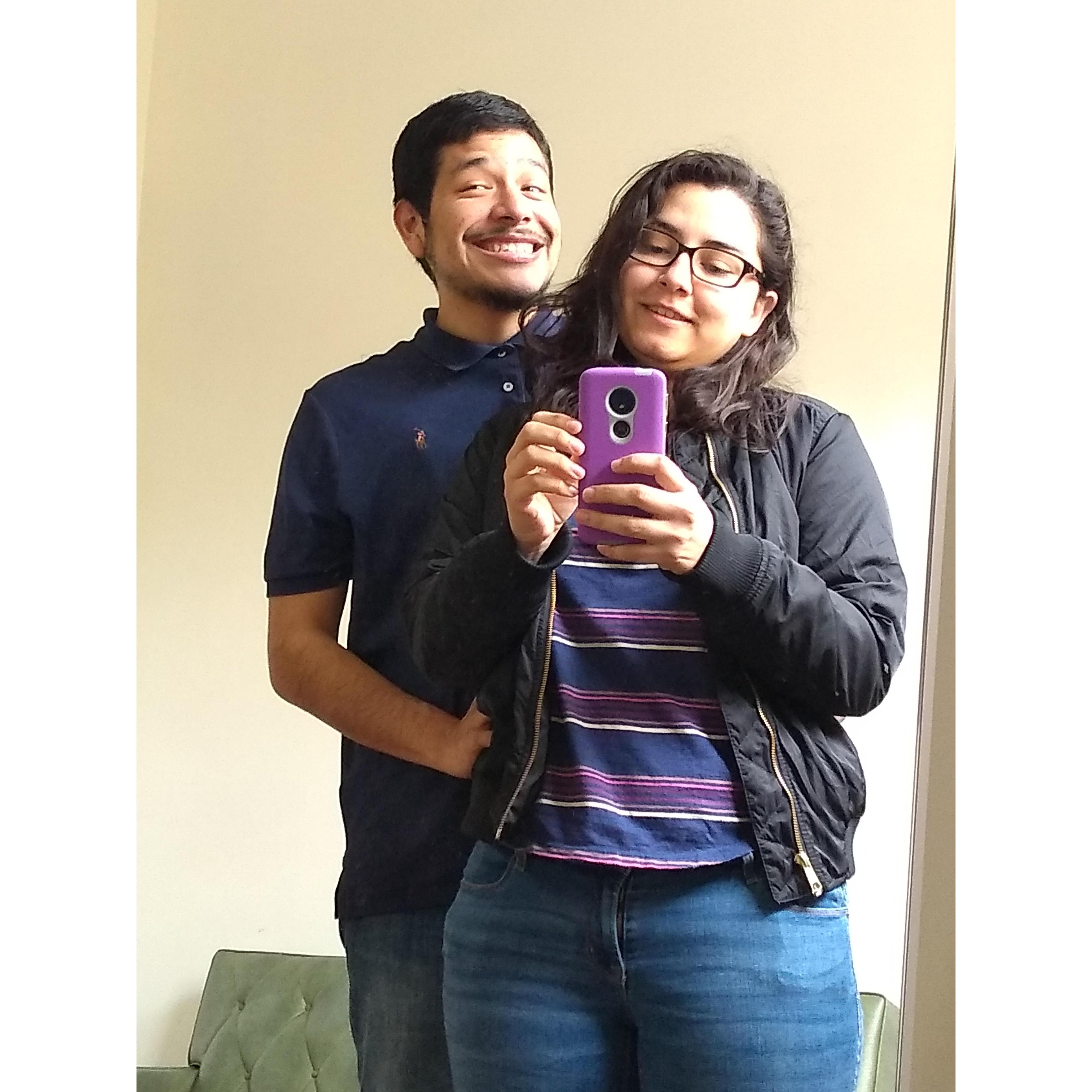 Our first time across the country together - New Orleans, LA