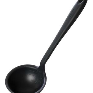 GIR: Get It Right GIRLAU211BLK Premium Silicone Ultimate Ladle, 3/4-Cup, Black
