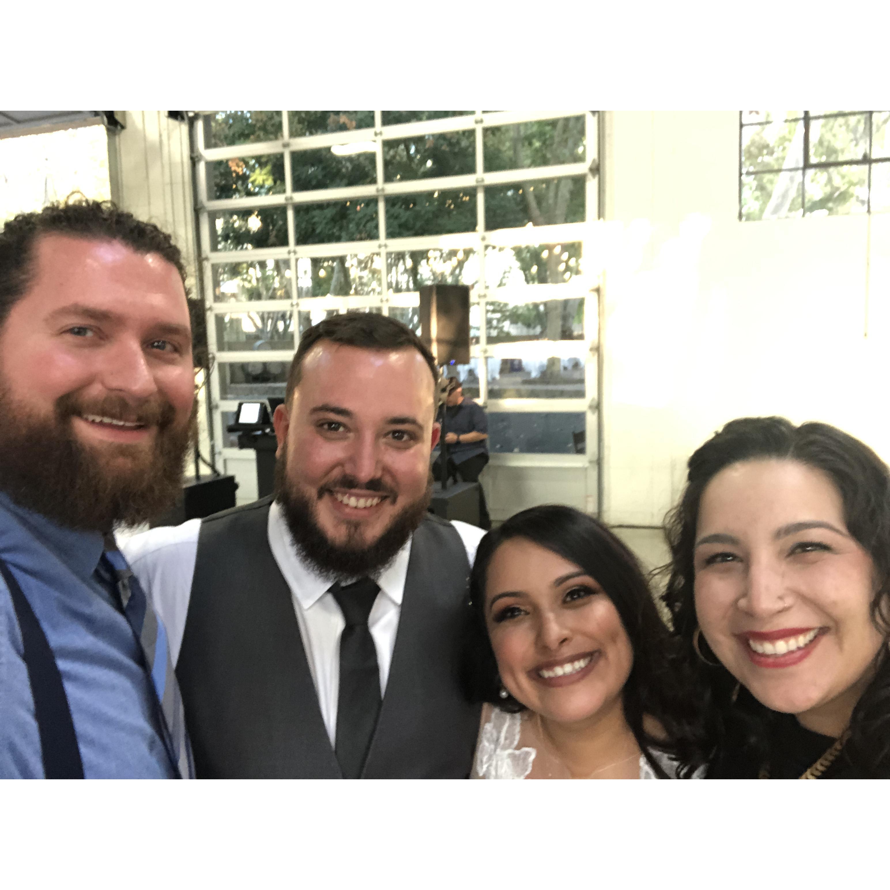 Attending Victoria's cousin's wedding. The first time He met all Victoria's family...at once!