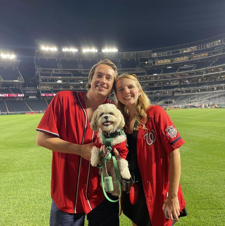 Darla also loves the Nats!