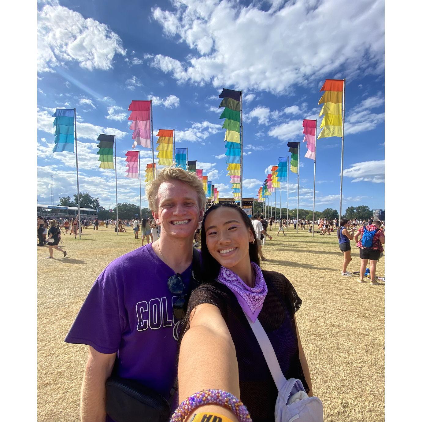 Austin City Limits music festival October 2023! We saw Mumford & Sons, The 1975, The Lumineers, and so many more artists.