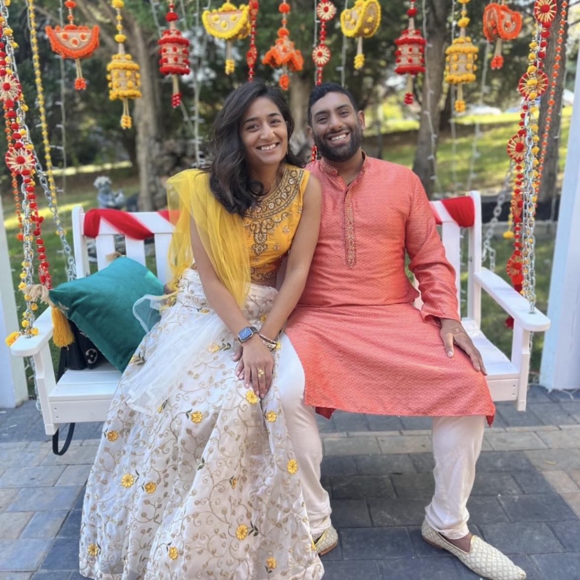 Celebrating our friends Shayan & Tripti, one of our first weddings together !