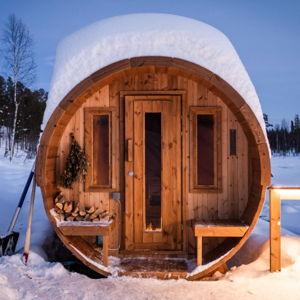 Sauna & Ice Bath in a Finland Lake