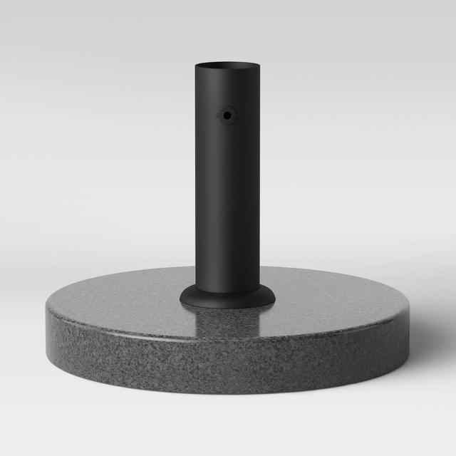 Granite Umbrella Base - Black - Threshold™