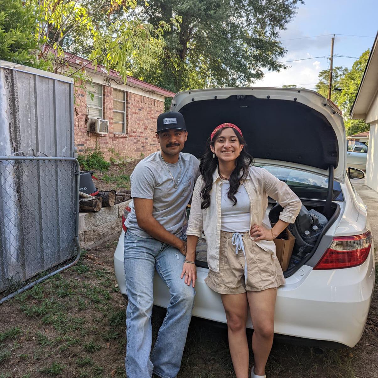 Packing up to go to New York.