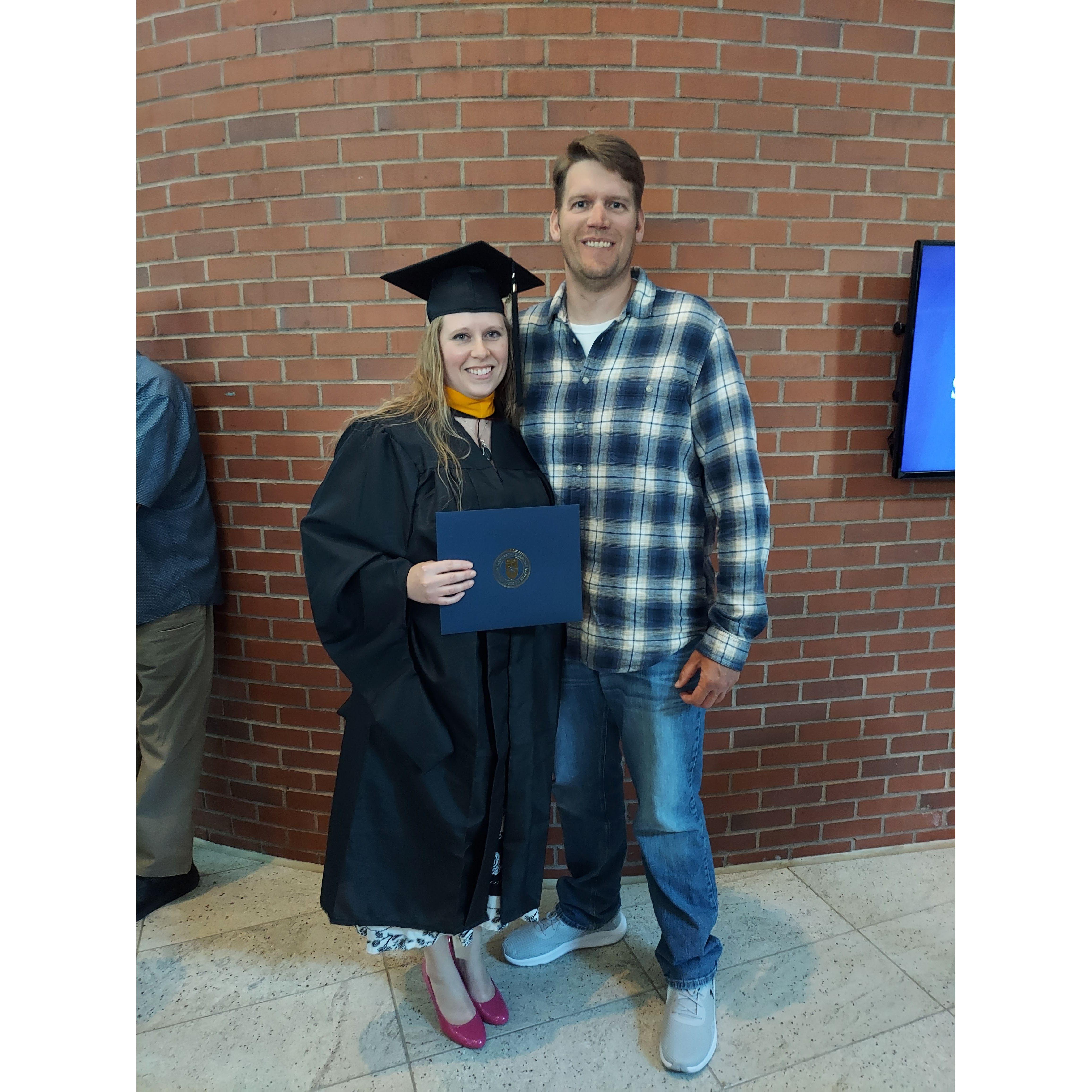 Melissa's graduation in June 2024.