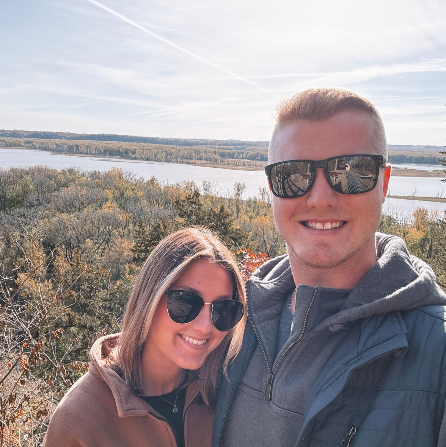 One week before Elan proposed visiting Mississippi Palisades State Park.