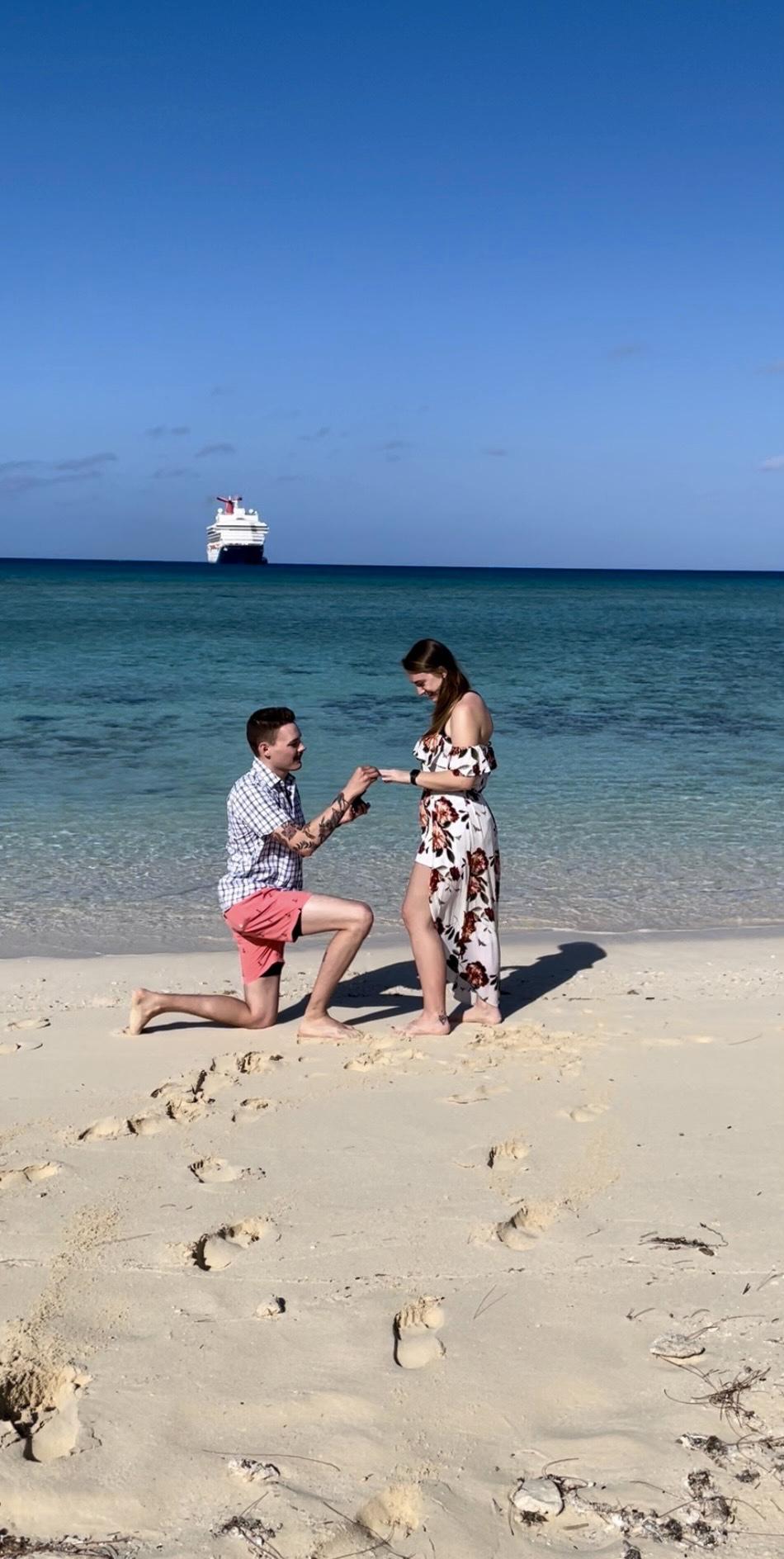 Isaac proposed on March 22nd, 2022