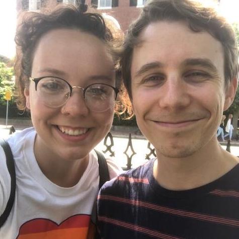One of our first pictures exploring Salem