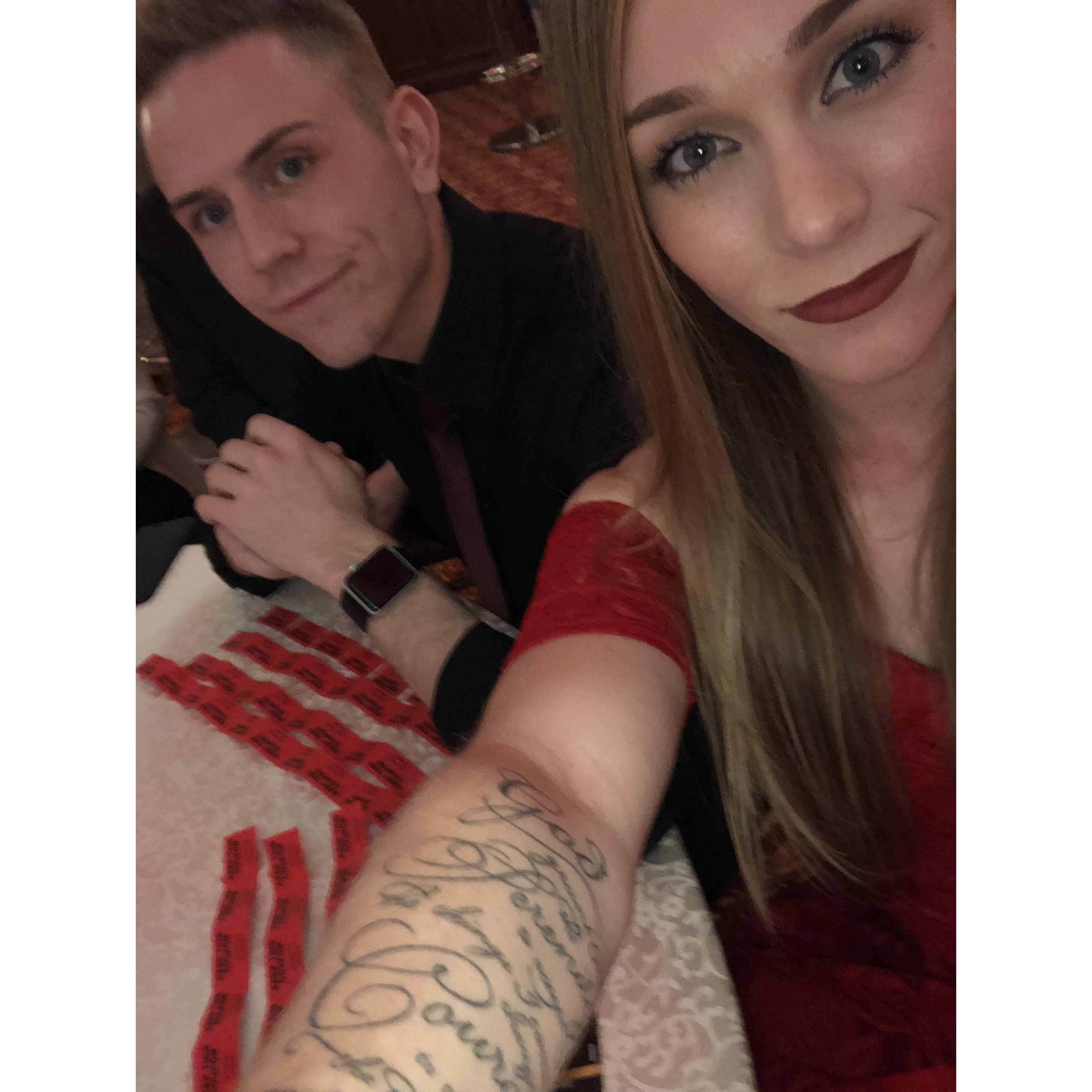 Christmas party shenanigans