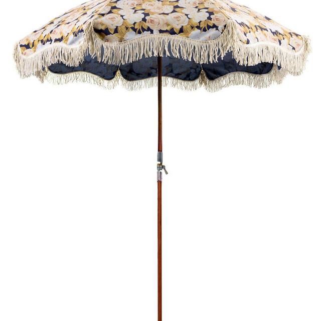 Beach Umbrella: Faded Rose Premium Beach Umbrella