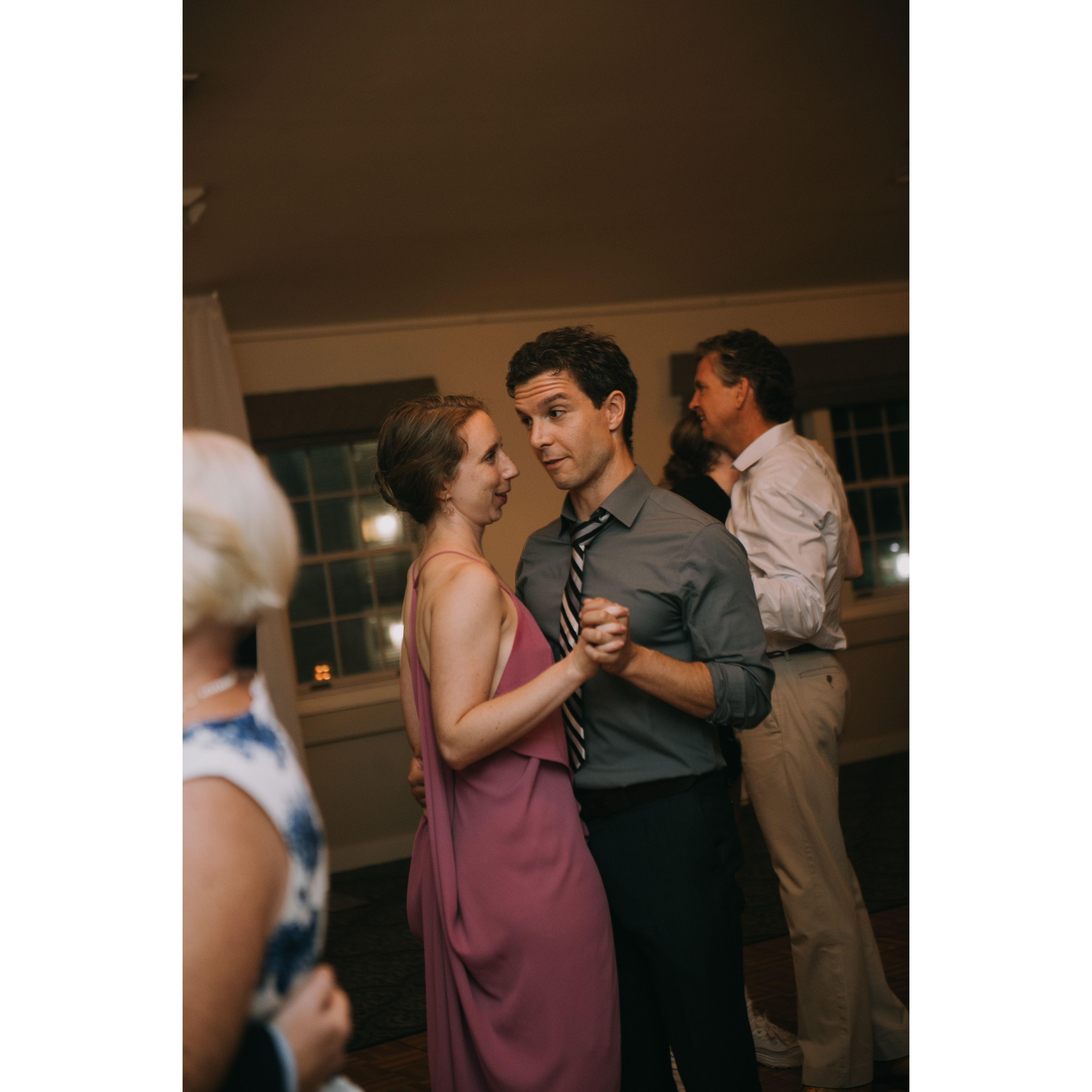 At Brianne & Ben's wedding.