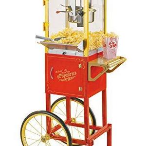 Great Northern Popcorn Red Matinee Movie Theater Style 8 oz. Ounce Antique Popcorn Machine