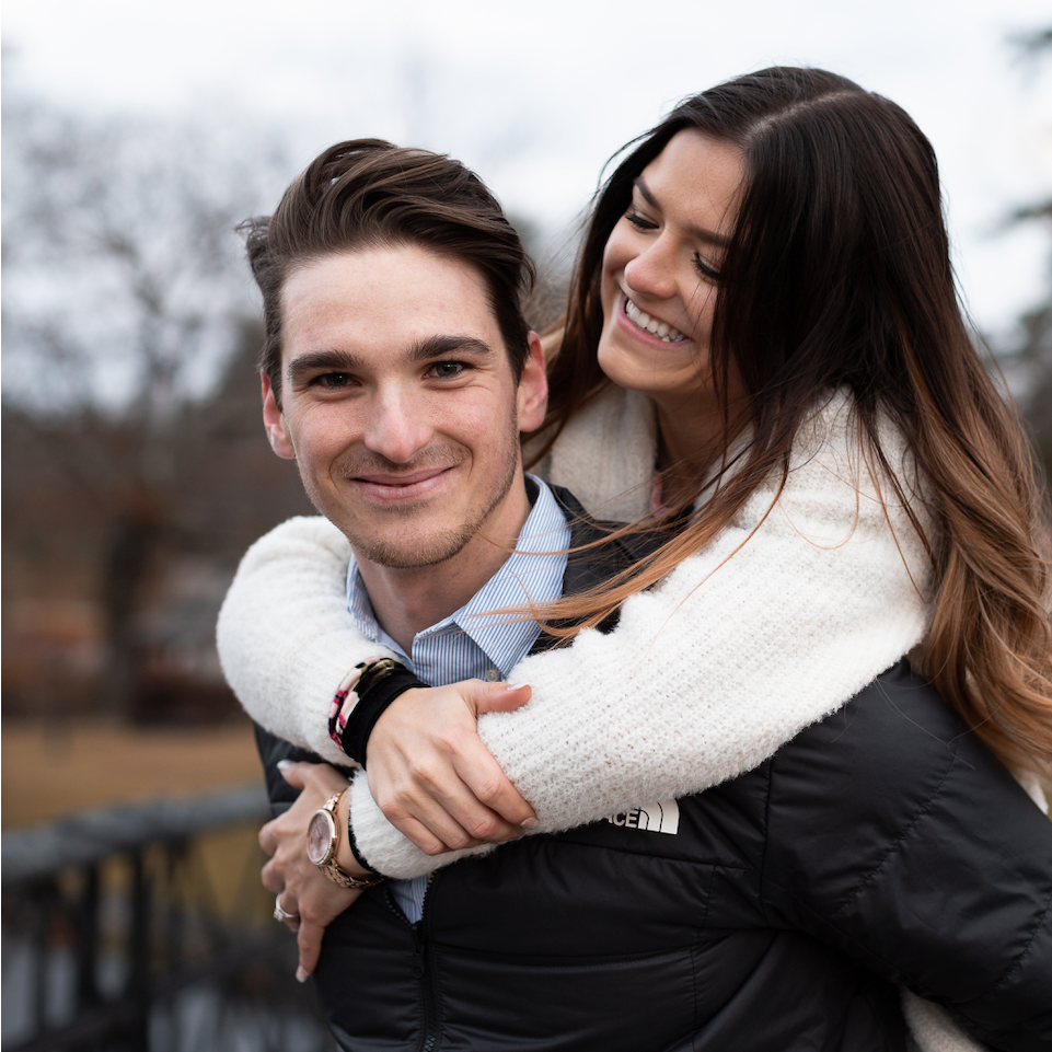 Engagement Photos.... Bailey made an appearance!
