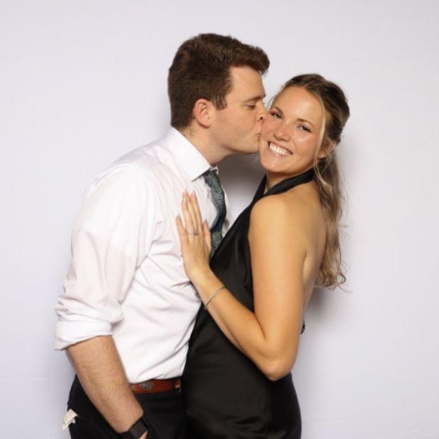 March 2025 - Our first outing as an engaged couple (congrats Syd & Will)!
