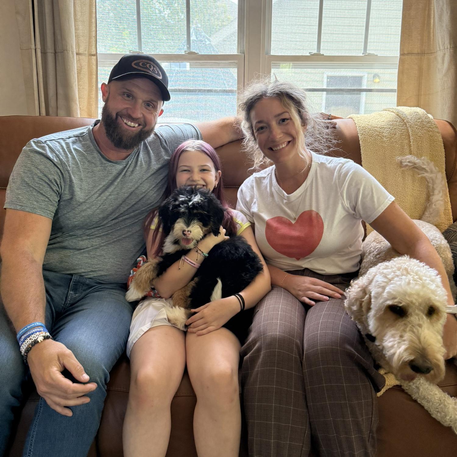 Welcome home, Uncle Louie!